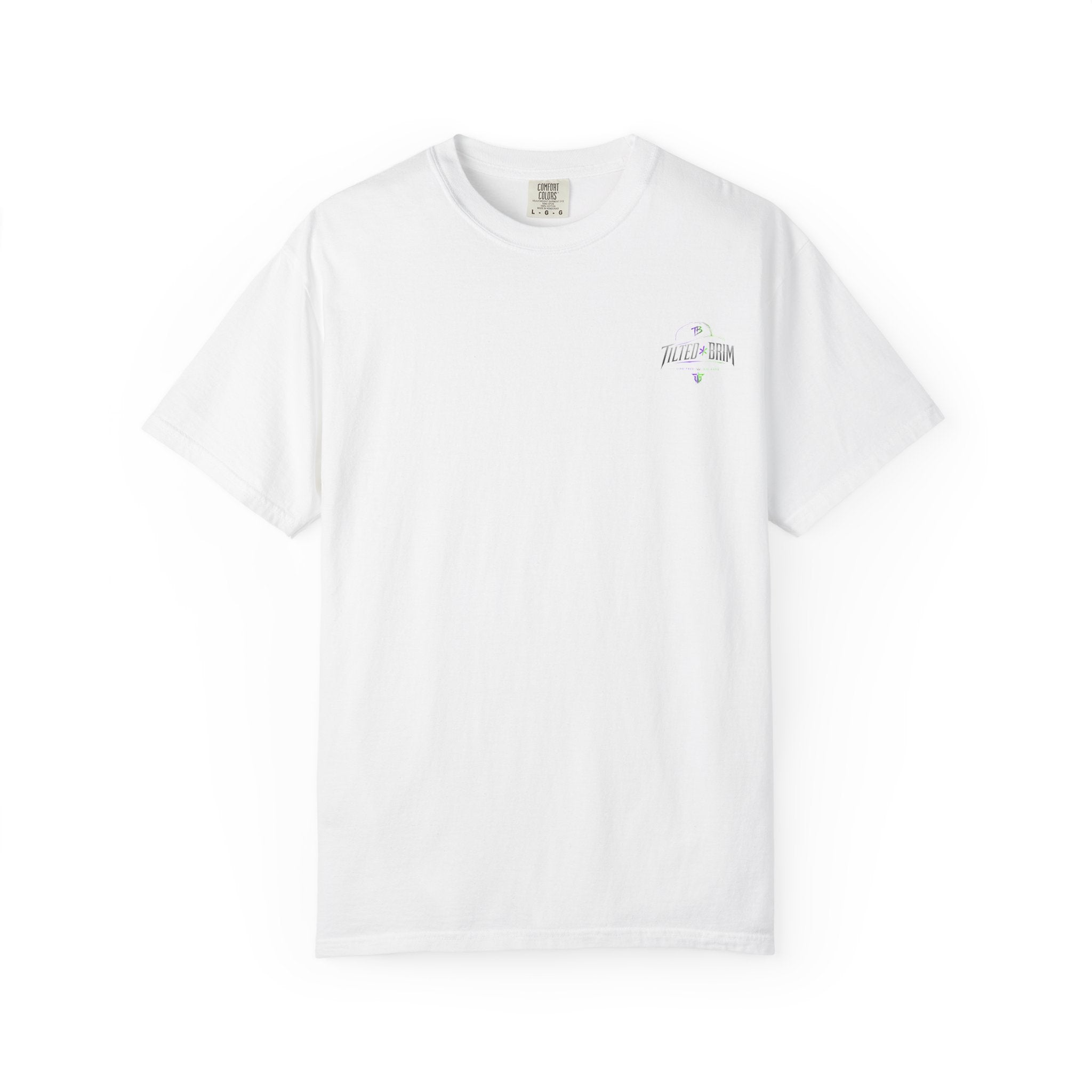 Tilted*Brim “Electric Joker” Heavyweight Premium Graphic Streetwear T-Shirt – Black or White
